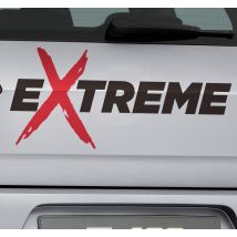 Sticker Texte Personnalisé Tuning Extreme