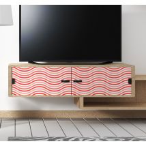 Revetement Adhesif pour Meuble Ondes Coral