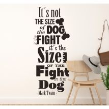 Sticker Mural Citation Mark Twain