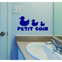 Sticker Salle de Bain Petit coin