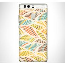 Sticker Huawei feuilles style abstrait
