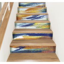 Sticker Maison Couleurs
