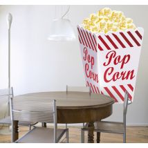 Sticker cuisine pop corn