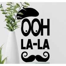 Stickers Monde Ooh la la