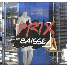 Vitrophanie prix en baisse