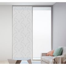 Autocollant abstrait motif de ligne