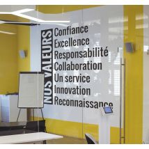 Sticker Texte entreprise