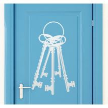 Sticker porte trousseau de clefs