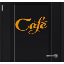 Sticker porte café