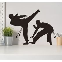 Décoration murale capoeira