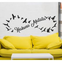 Hakuna matata infini film citation adhesif