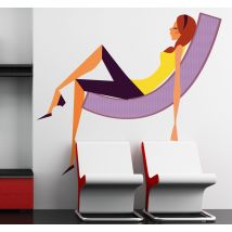 Sticker fashion transat
