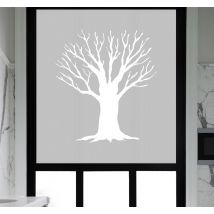 Film fenêtre croquis d'arbre