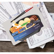 Sticker carte bancaire soupe asiatique