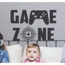 Sticker Mural Jeu Video Zone de jeu