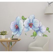 Sticker Mural Fleur Orchidée blanche
