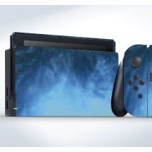 Sticker Nintendo Switch nuances de bleu
