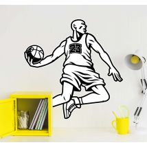 Sticker Basket Ball Michael Jordan