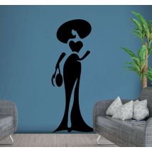 Sticker Mural Mode abstrait