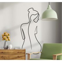 Sticker d'une femme élégante