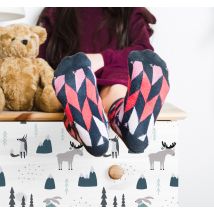 Sticker Deco Meuble Animaux de style nordique avec des points