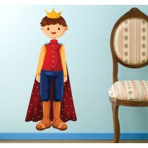 Sticker enfant roi