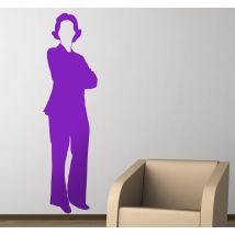 Sticker Business femme