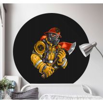 Sticker Mural Chambre Ado Pompier