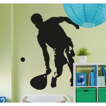 Sticker Muraux Sport Joueur de padel avec raquette