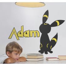 Sticker Mural Illustration Anime pokemon
