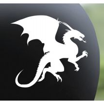 Sticker casque vélo dragon
