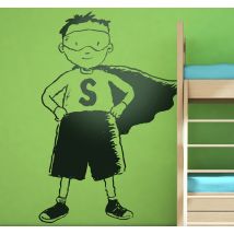 Sticker enfant superkid