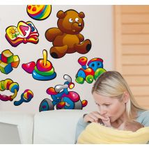 Sticker enfant jouets bébé
