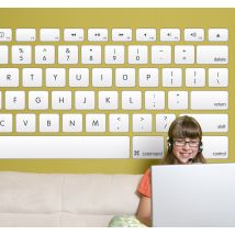 Sticker clavier ordinateur