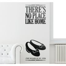 Sticker décoratif no place like home