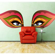 Sticker masque venise