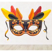 Sticker masque carnaval