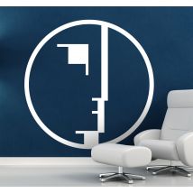 Sticker mural logo Bauhaus