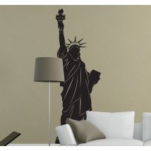 Sticker silhouette statue Liberté