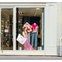 Sticker femme sac fashion