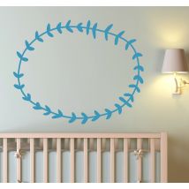 Sticker couronne laurier