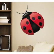 Sticker coccinelle
