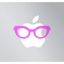 Sticker Macbook lunettes femme
