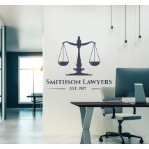 Sticker balance de la justice personnalisable