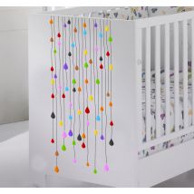 Sticker rideau de pluie