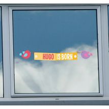 Sticker chambre bébé personnalisable affiche fenêtre