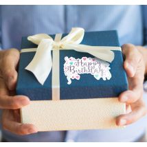 Autocollant joyeux anniversaire