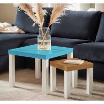 Sticker meuble Ikea table LACK couleur