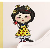 Sticker Blanche-Neige princesse