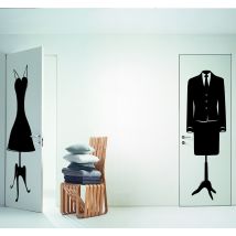 Sticker buste homme